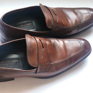 To Boot New York Leather Loafers Size 9